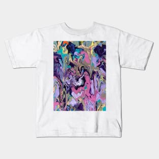 Purple Unicorn Kids T-Shirt